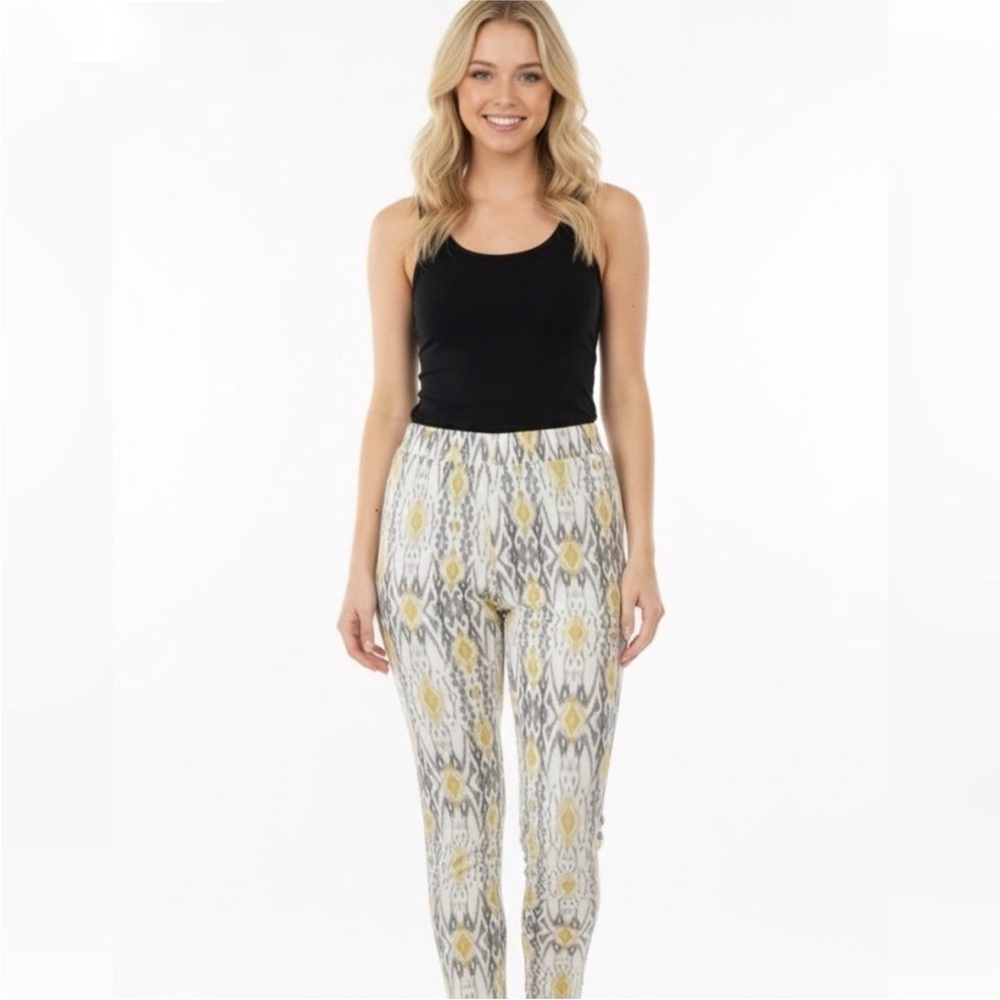 Duets small cozy geometric print leggings/pants